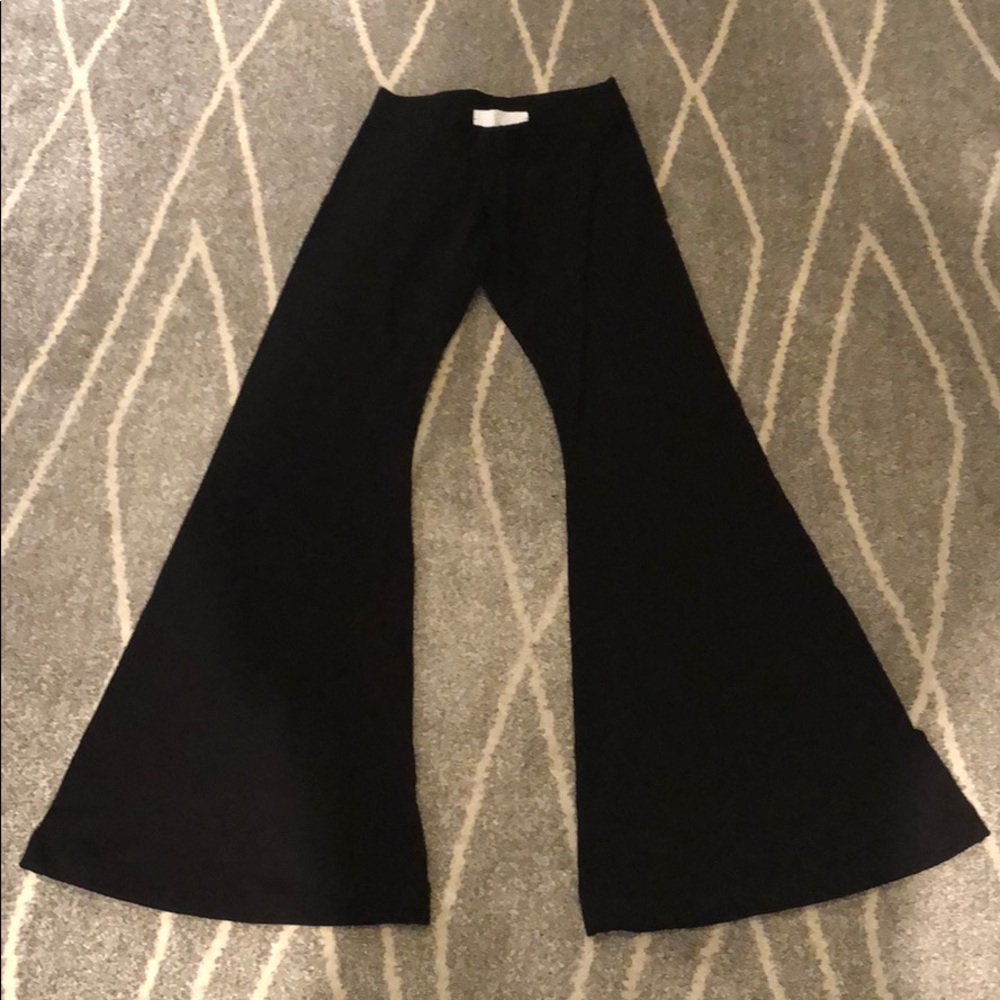Tricia Fix black bell bottom pants